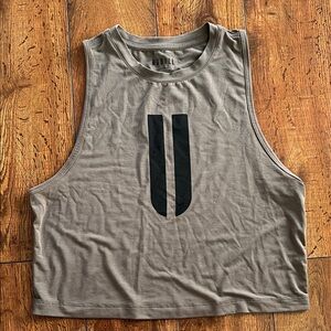 Nobull Tan Crop Top